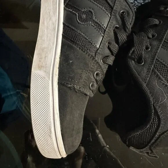 Heelys Black Big Kids Roller Shoes Black White Big boy Size 5 - Picture 9 of 14